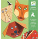 Djeco Origami kreatívna sada s nálepkami Zvieratká