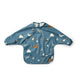 Liewood Bib s rukávmi a vreckom Arctic Sea Ocean view