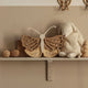 Little Lights Detská lampa Butterfly Coffee Cream