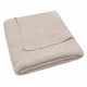 Jollein detská deka Check Knit Oatmeal 100 x 75 cm