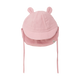 Huttelihut Detská letná čiapka z mušelínovej bavlny Bear Ears Pale Mauve