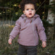 Mikk line Detská zimná bunda Solid Twilight Mauve