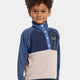 Didriksons Detský fleece s gombíkmi Monte Beach beige