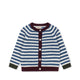 Konges Sløjd Detský kardigán Belou Autumn Stripe