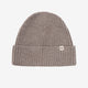Huttelihut Detská pletená čiapka z merino vlny Beanie Cinder Melange