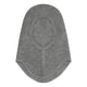 Huttelihut Detská vlnená kukla rebrovaná Medium Grey Melange