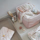 Cam Cam Copenhagen Organizér na plienky Classic Stripes Rose