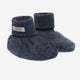 Huttelihut Dojčenské topánočky z merino vlny Ombre Blue Melange