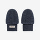 Huttelihut Dojčenské rukavice palčiaky z merino vlny Wollfleece Ombre Blue Melange
