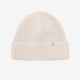 Huttelihut Detská čapica pletená vlnená Beanie Sand Melange
