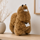 Inkari Naturals alpaka maskot veľký 50cm lieskový orech