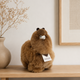 Inkari Maskot alpaka Naturals Medium 32cm Karamelová