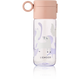 Liewood tritanová dojčenská fľaša Clemence Cat / Warm lilac 350ml