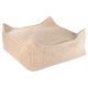 Wigiwama Square baby puf Ottoman Brown Sugar