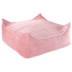 Wigiwama Square baby puf Ottoman Pink Mousse