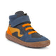 Froddo barefoot topánky pre deti, vysoké, Tex Go Denim Orange