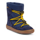 Froddo detské zimné barefoot topánky Tex Track Wool Denim Blue