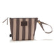 La Millou Vodotesná kozmetická taška Stripes Brown XL