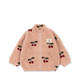 Konges Slojd detská fleecová bunda Joddy Teddy GRS Ma grande cerise blush