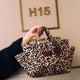 La Millou Organizér na kočík prešívaný orthalion Leopard Cream