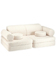 Wigiwama Detský gauč Cream White