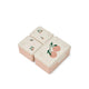 Liewood Trojdielny desiatový box Driss Peach me / Sea shell