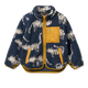 Liewood Detský fleece Nolan Tiger / Classic navy