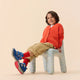 Affenzahn Vegánska barefoot prechodná obuv Knit Happy Whale