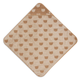 Jollein detská kúpacia pláštenka Jacquard Biscuit