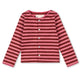 Konges Sløjd Detský sveter kardigán Roli Stripe Pinky Stripe